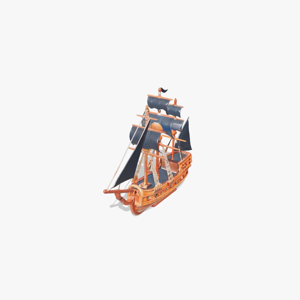 Grand Pirate Ship model pack